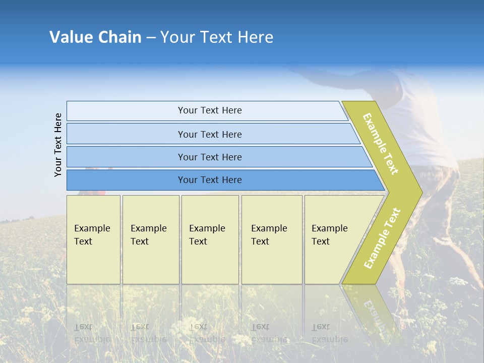 Finance Lawn Green PowerPoint Template