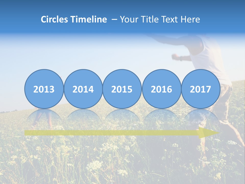 Finance Lawn Green PowerPoint Template