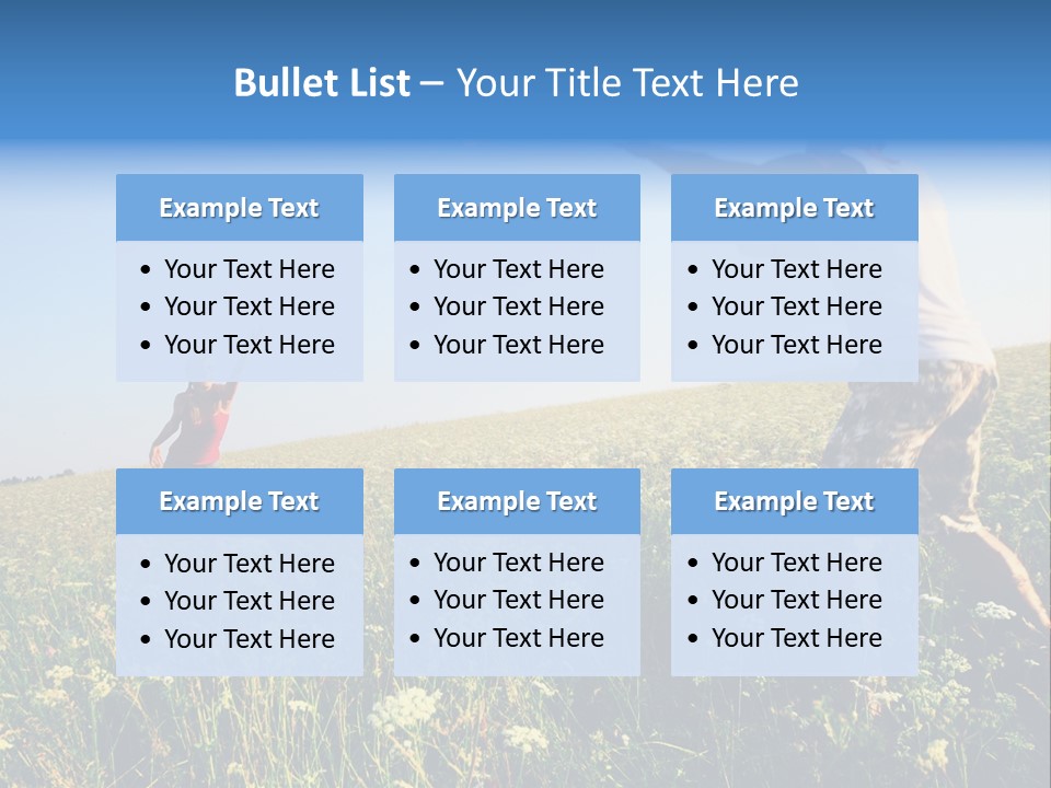 Finance Lawn Green PowerPoint Template