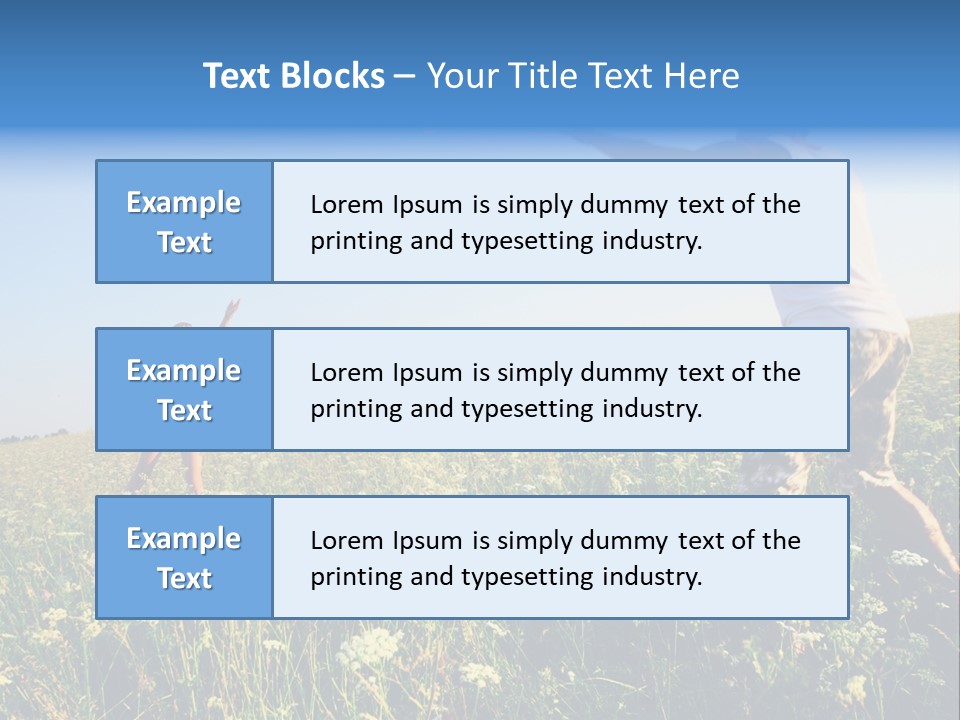 Finance Lawn Green PowerPoint Template