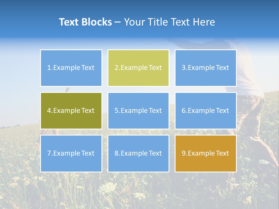 Finance Lawn Green PowerPoint Template