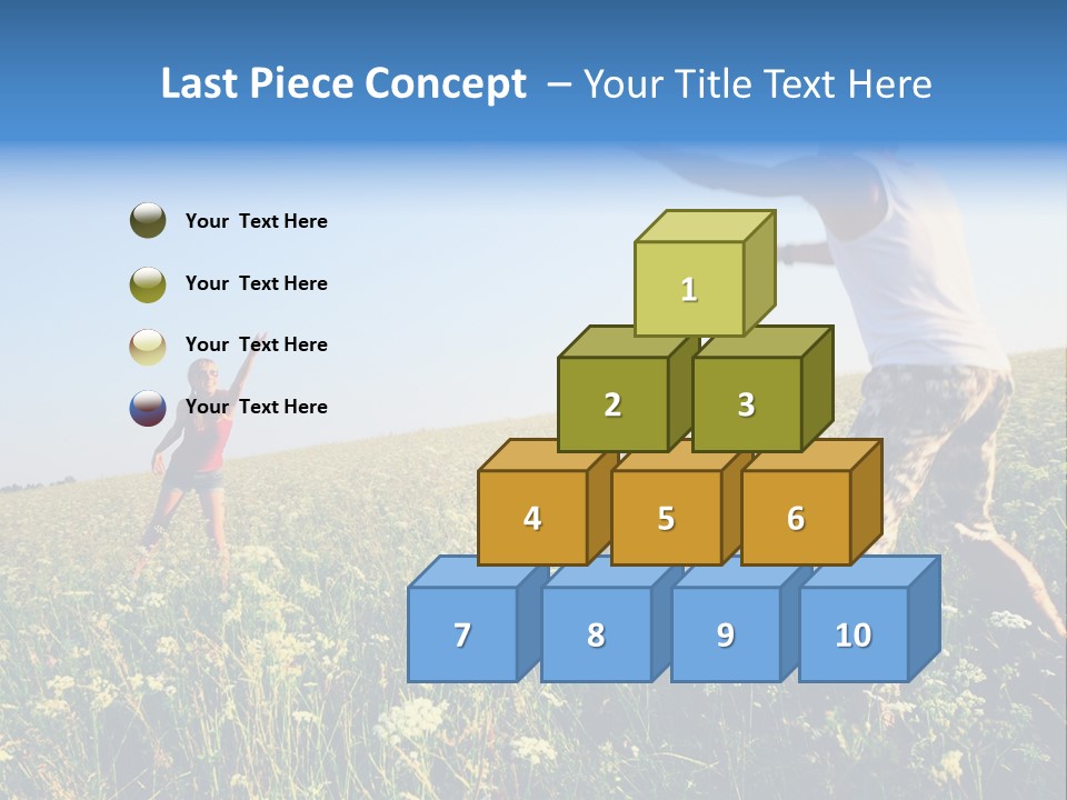 Finance Lawn Green PowerPoint Template