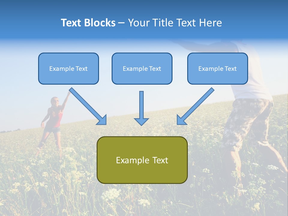 Finance Lawn Green PowerPoint Template