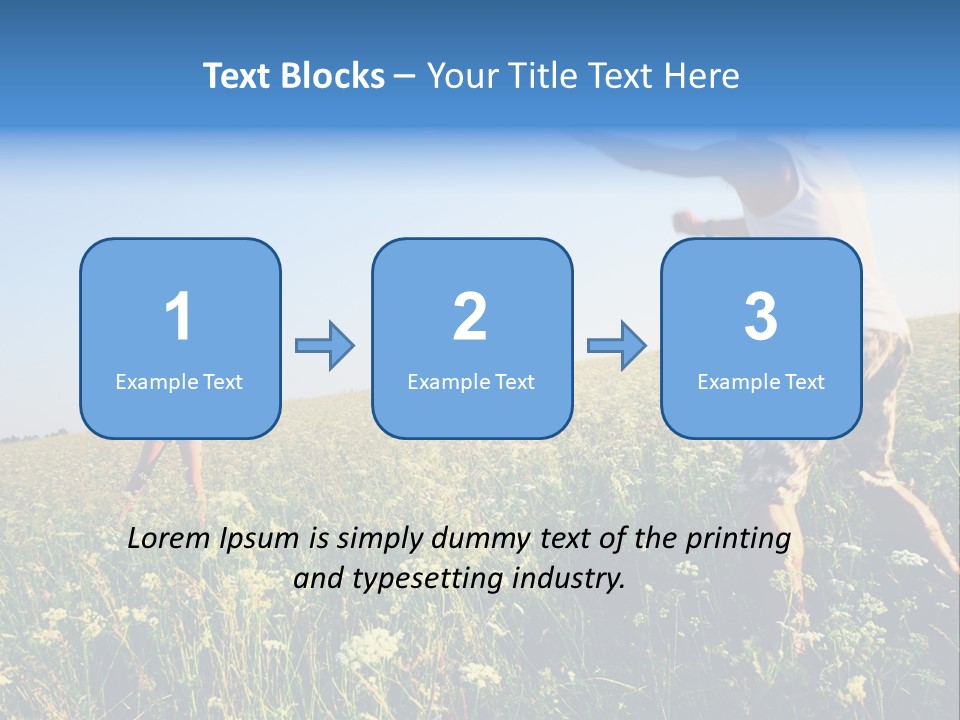 Finance Lawn Green PowerPoint Template