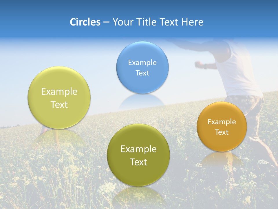 Finance Lawn Green PowerPoint Template