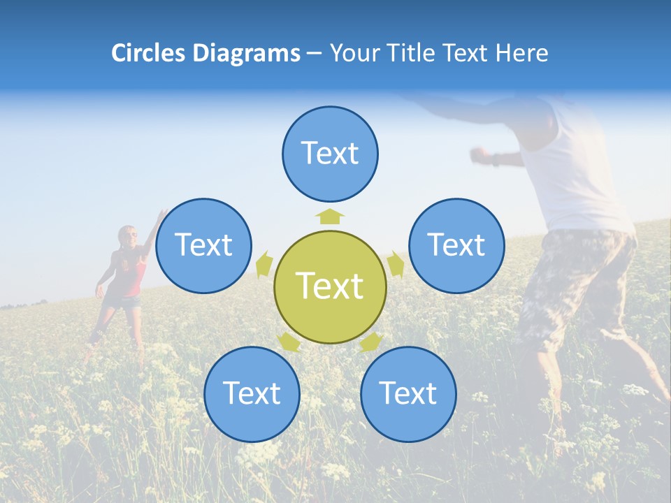 Finance Lawn Green PowerPoint Template