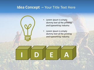 Finance Lawn Green PowerPoint Template