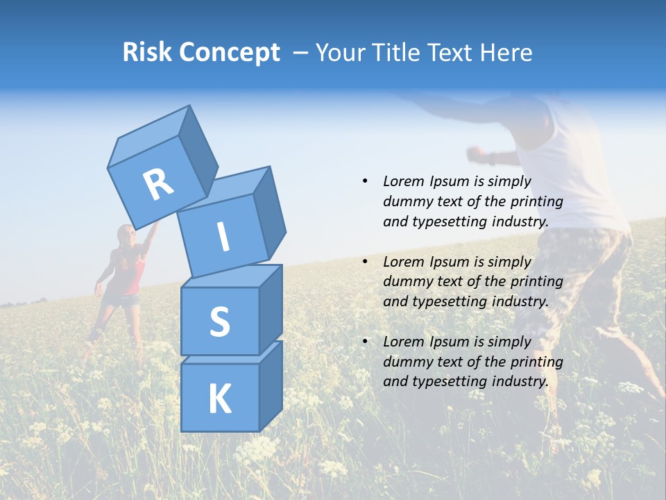 Finance Lawn Green PowerPoint Template