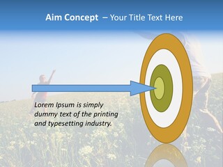 Finance Lawn Green PowerPoint Template