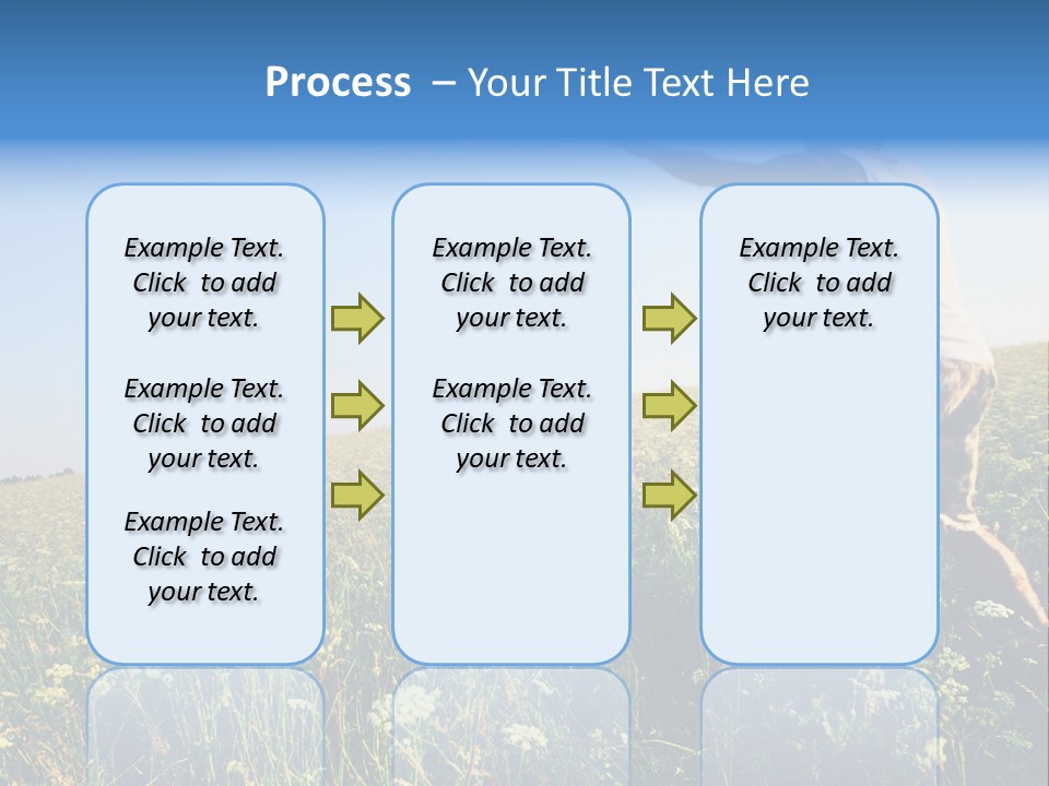 Finance Lawn Green PowerPoint Template