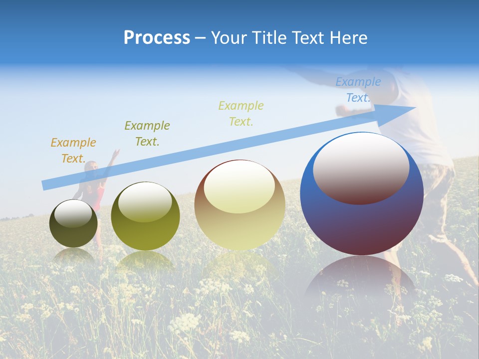 Finance Lawn Green PowerPoint Template
