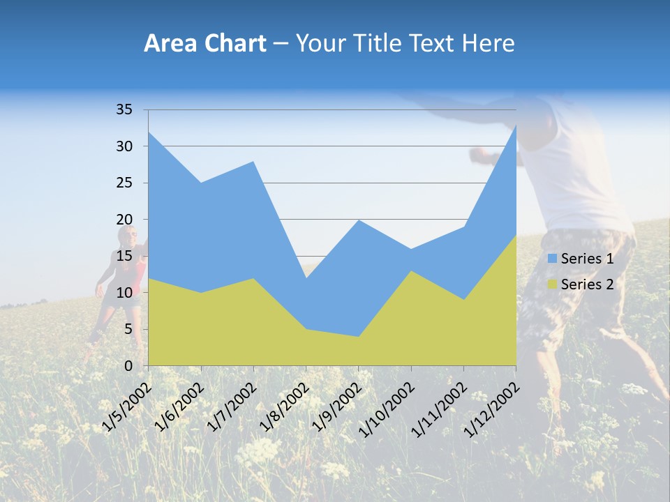 Finance Lawn Green PowerPoint Template