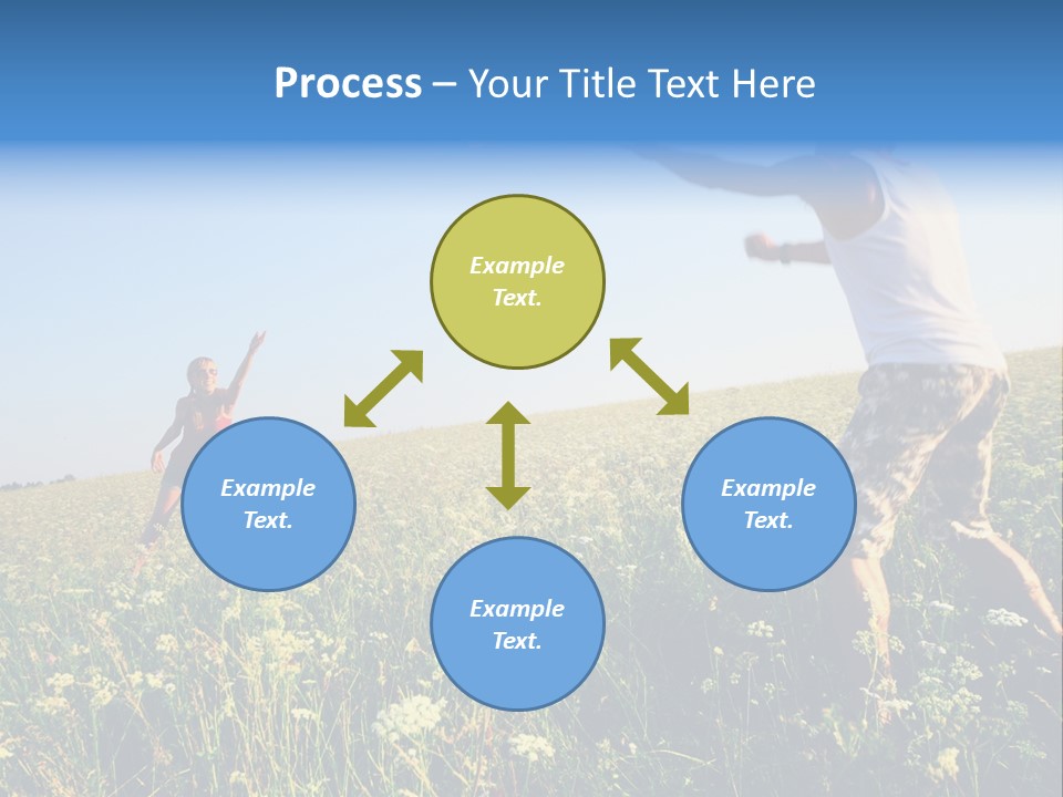 Finance Lawn Green PowerPoint Template