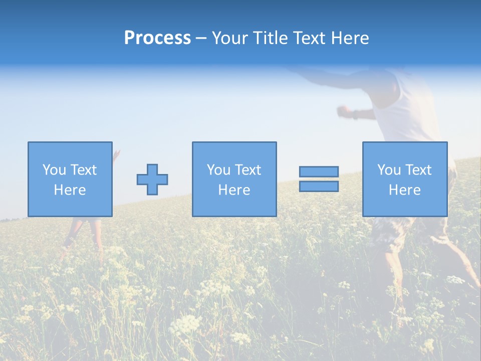 Finance Lawn Green PowerPoint Template