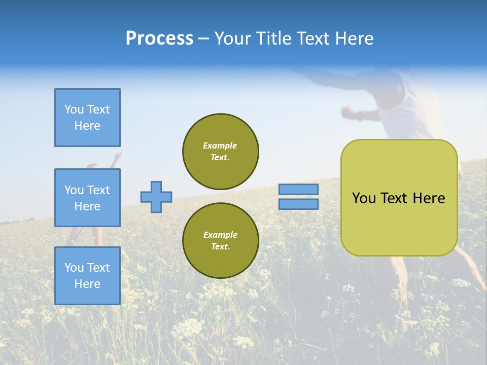 Finance Lawn Green PowerPoint Template