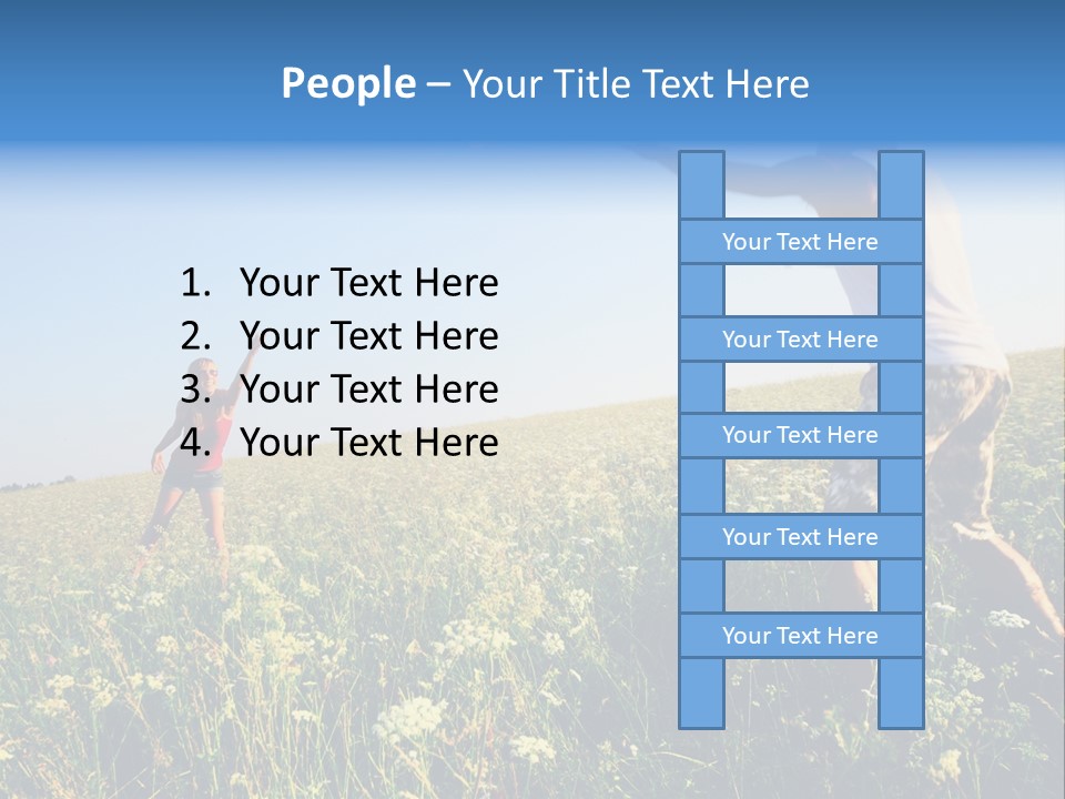 Finance Lawn Green PowerPoint Template