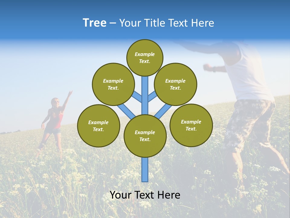 Finance Lawn Green PowerPoint Template