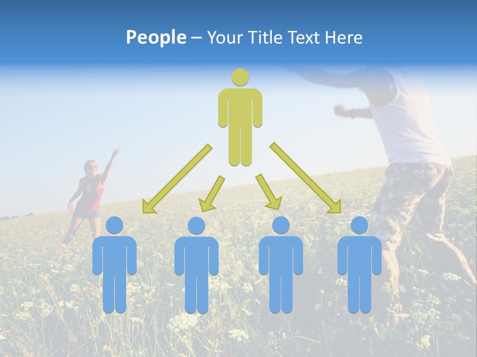 Finance Lawn Green PowerPoint Template