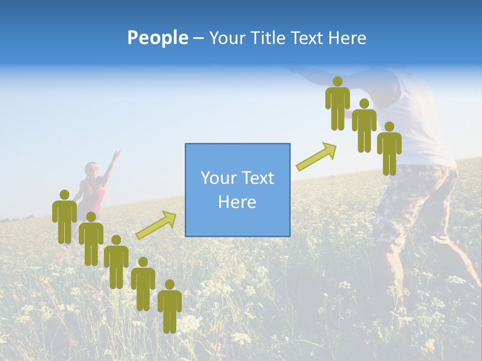 Finance Lawn Green PowerPoint Template