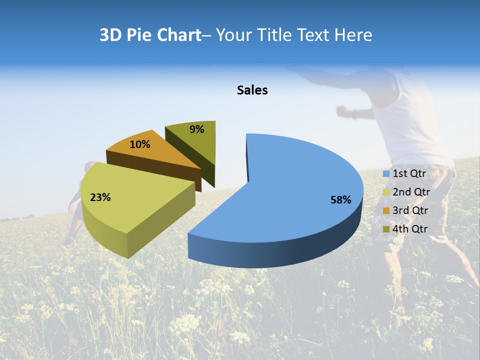 Finance Lawn Green PowerPoint Template