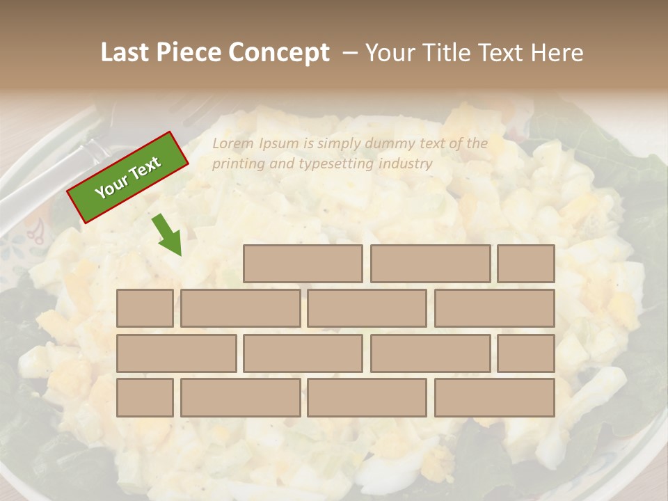 Lawn Finance Human Hand PowerPoint Template
