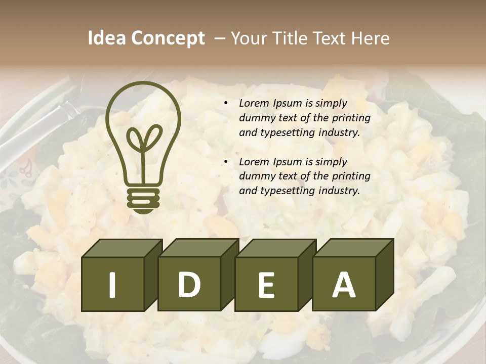 Lawn Finance Human Hand PowerPoint Template