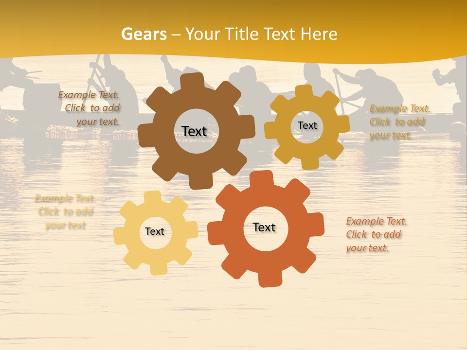 Lawn Property Small PowerPoint Template