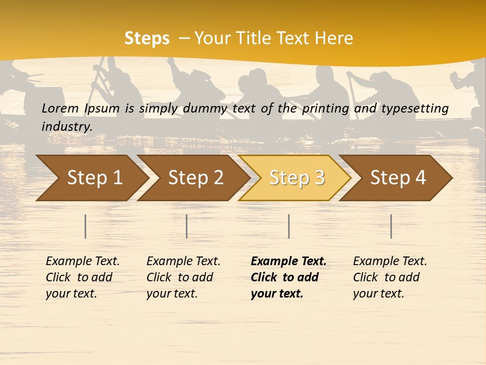 Lawn Property Small PowerPoint Template
