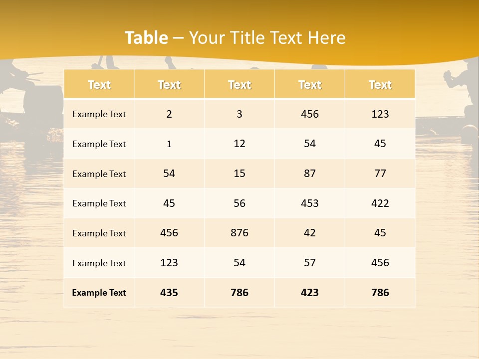 Lawn Property Small PowerPoint Template