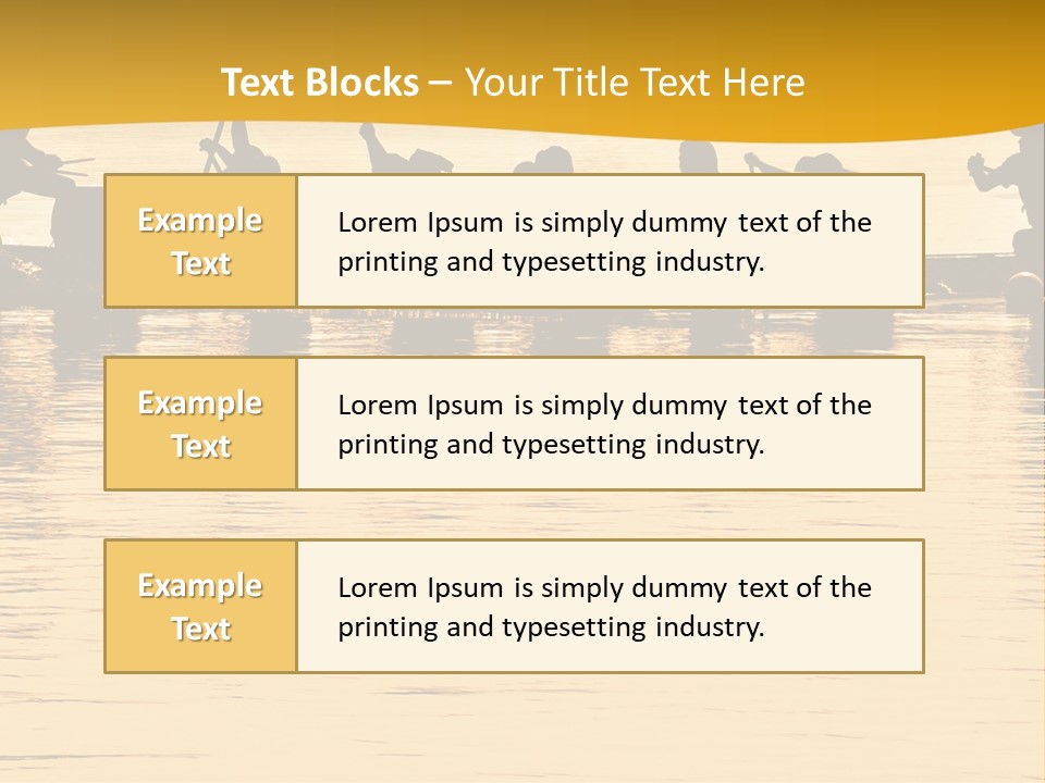 Lawn Property Small PowerPoint Template