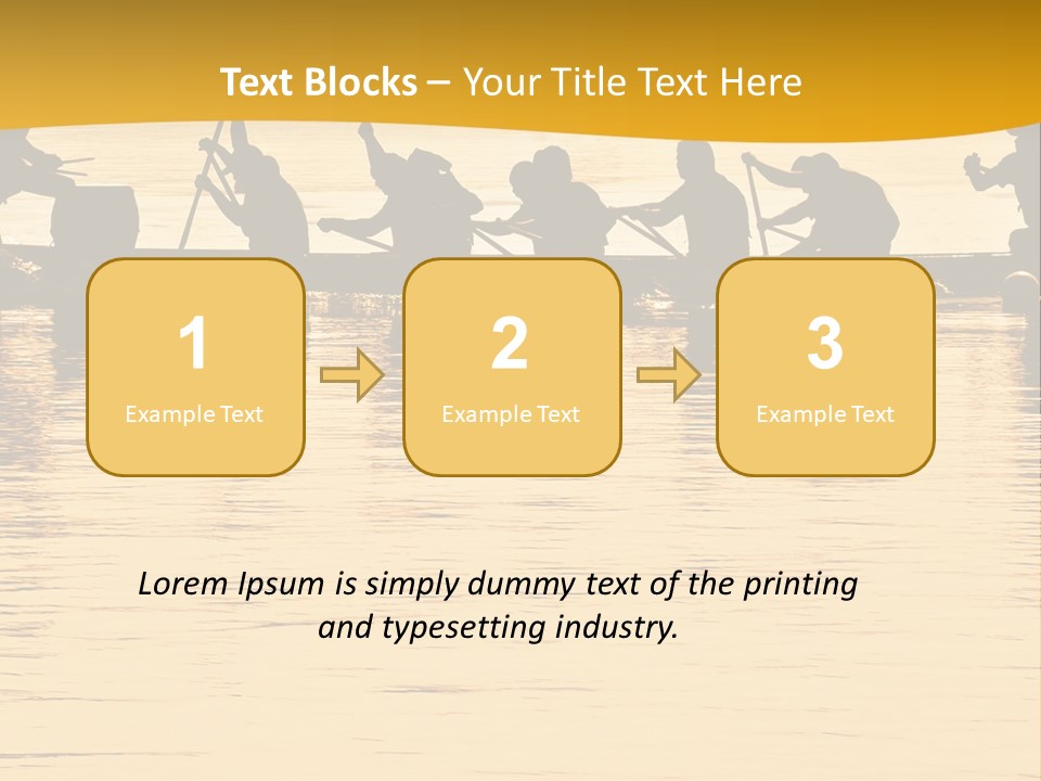 Lawn Property Small PowerPoint Template