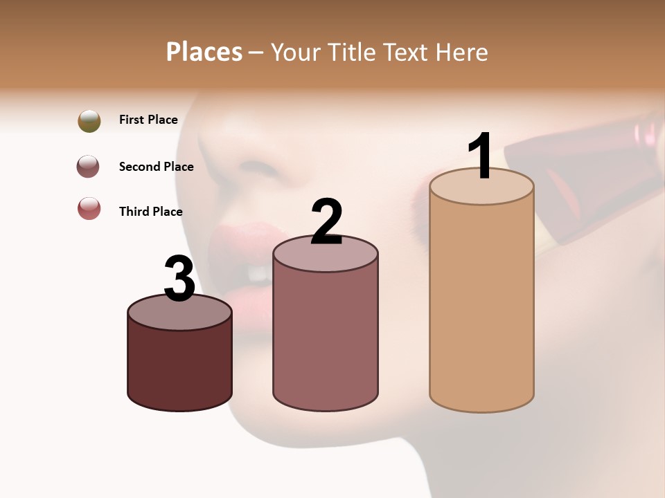 Hand Leaf Lawn PowerPoint Template