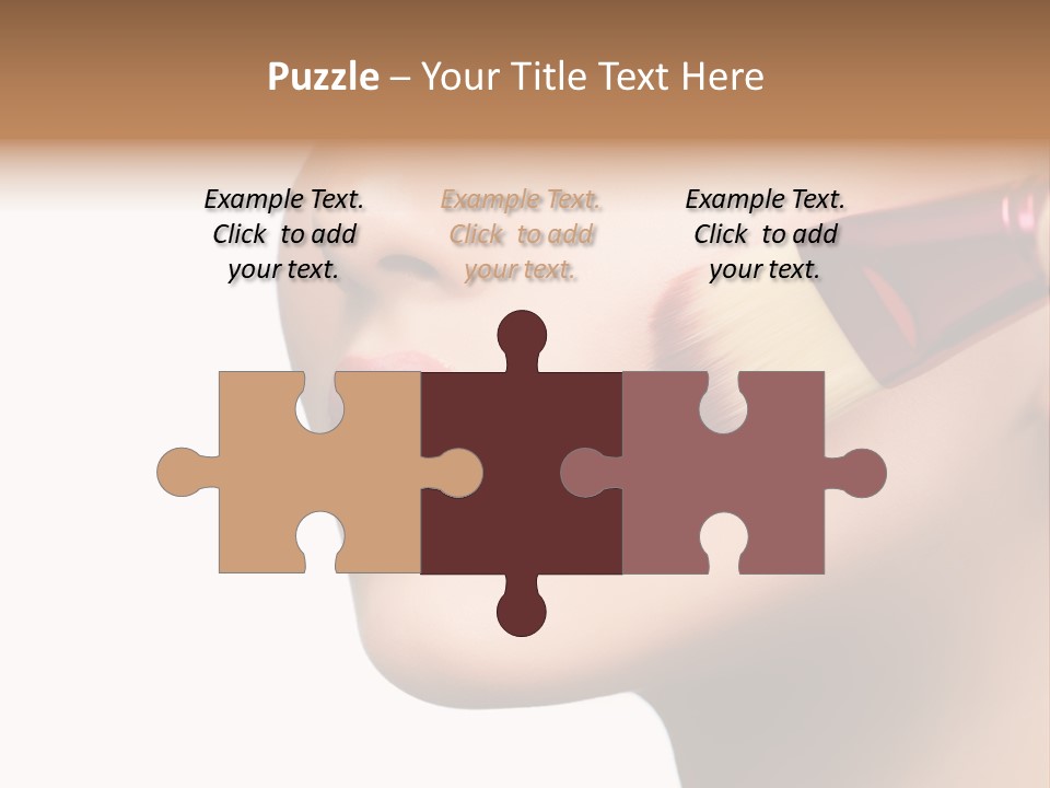 Hand Leaf Lawn PowerPoint Template