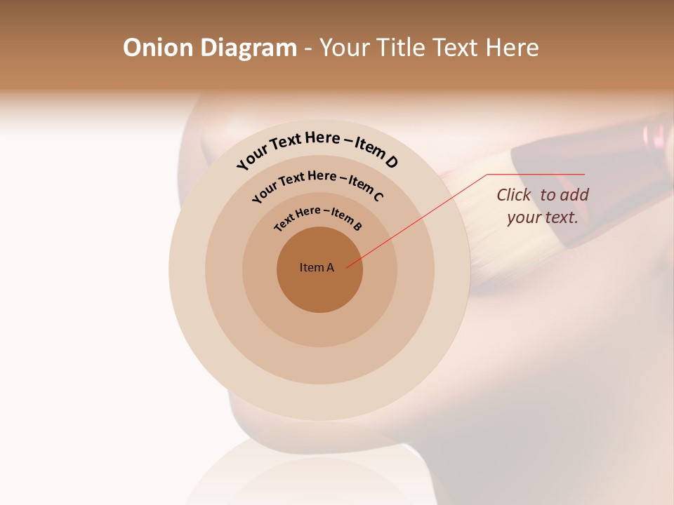 Hand Leaf Lawn PowerPoint Template