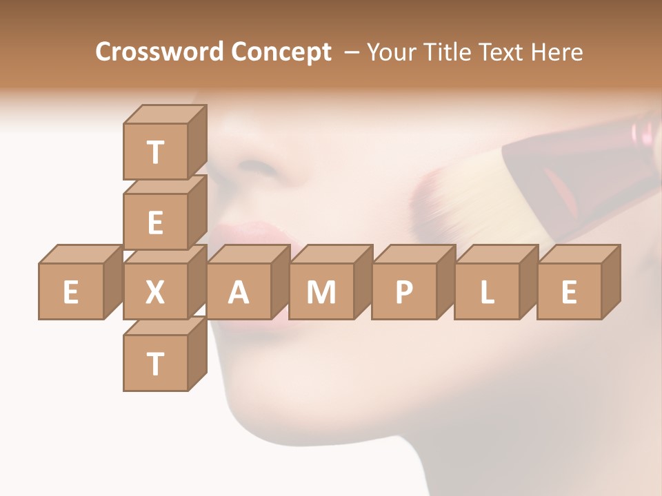 Hand Leaf Lawn PowerPoint Template