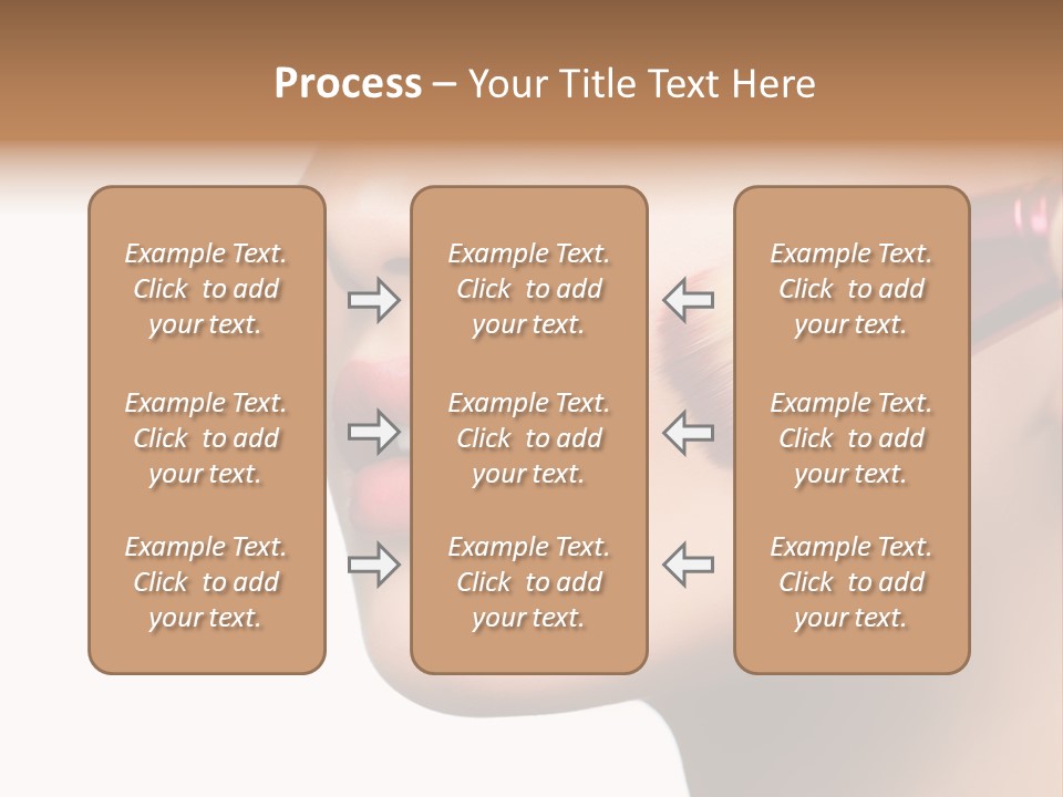 Hand Leaf Lawn PowerPoint Template