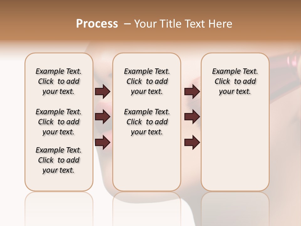 Hand Leaf Lawn PowerPoint Template