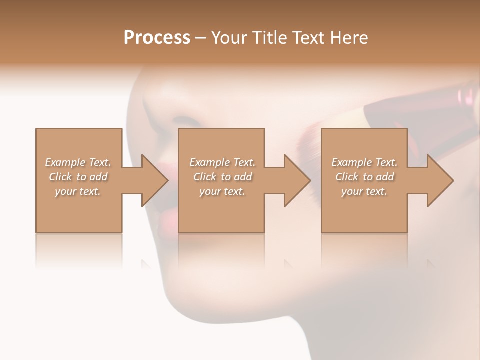 Hand Leaf Lawn PowerPoint Template
