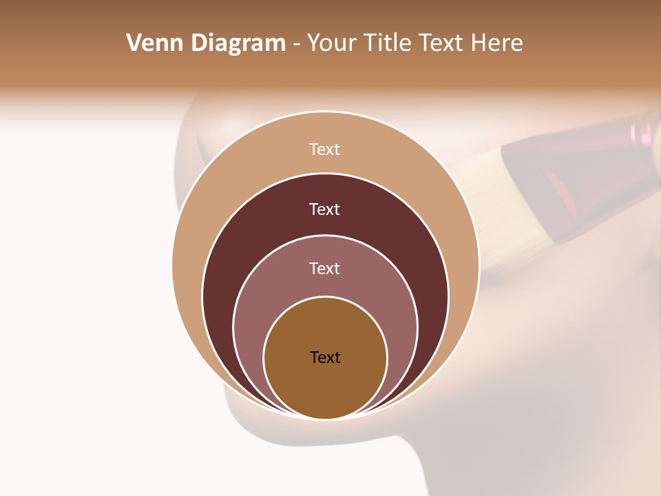 Hand Leaf Lawn PowerPoint Template