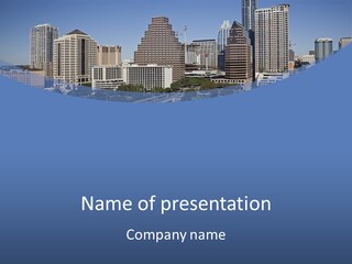 Blue Sky Dream Purchase PowerPoint Template