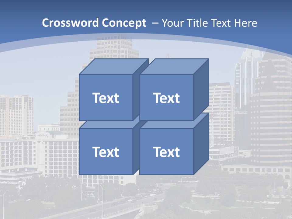 Blue Sky Dream Purchase PowerPoint Template