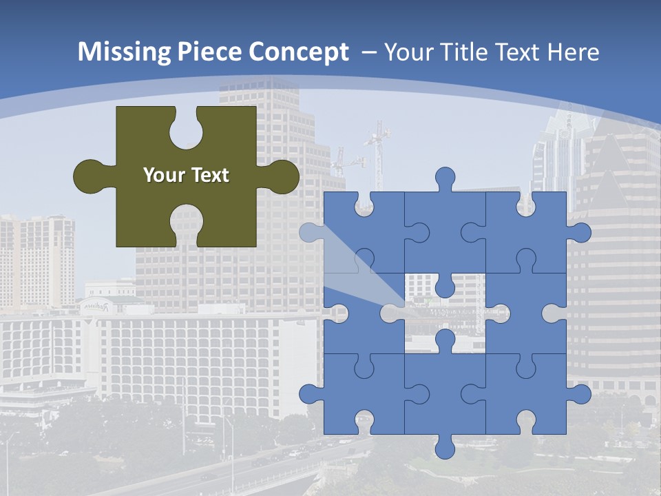 Blue Sky Dream Purchase PowerPoint Template