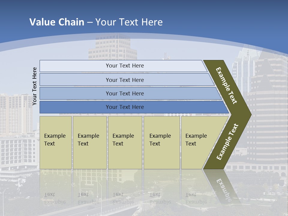 Blue Sky Dream Purchase PowerPoint Template