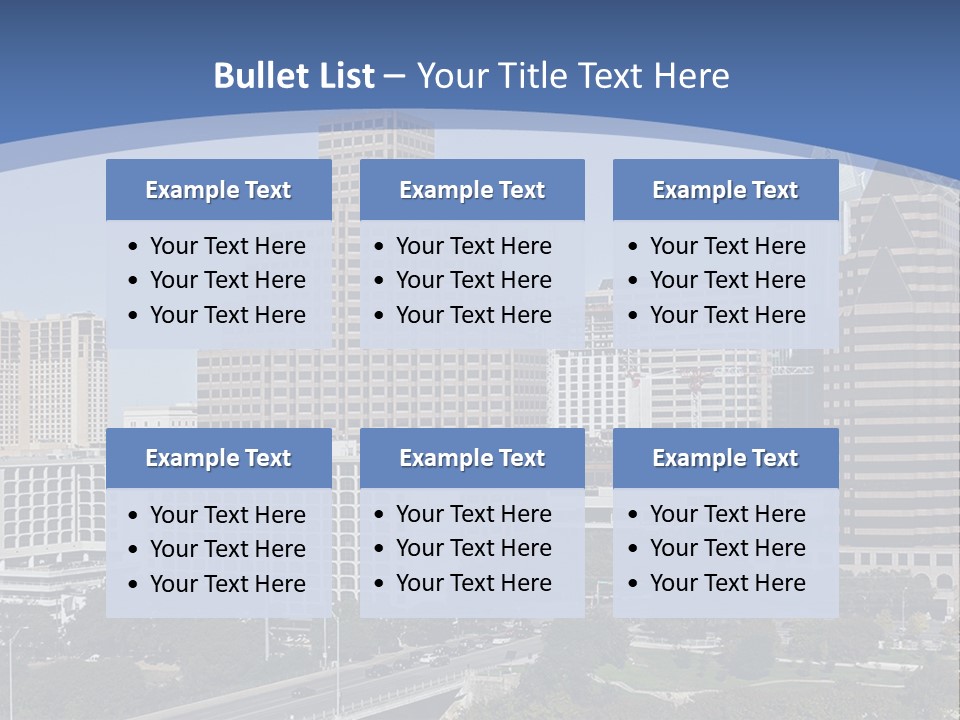Blue Sky Dream Purchase PowerPoint Template