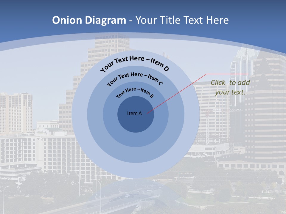 Blue Sky Dream Purchase PowerPoint Template