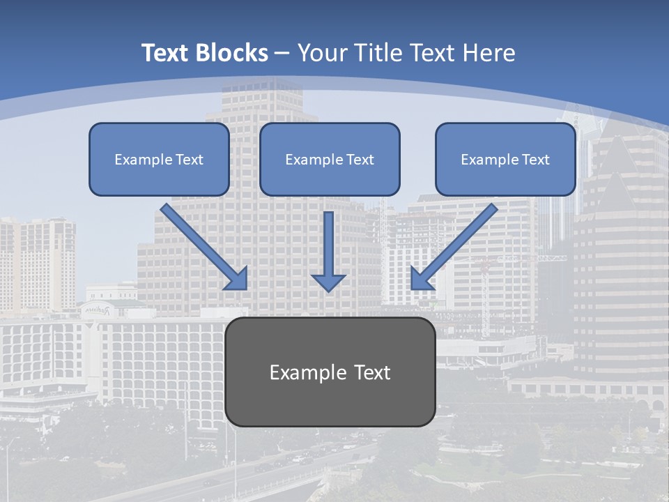 Blue Sky Dream Purchase PowerPoint Template