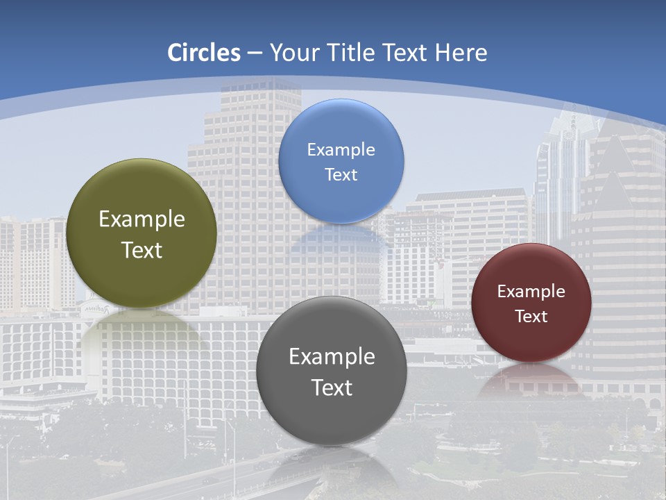 Blue Sky Dream Purchase PowerPoint Template