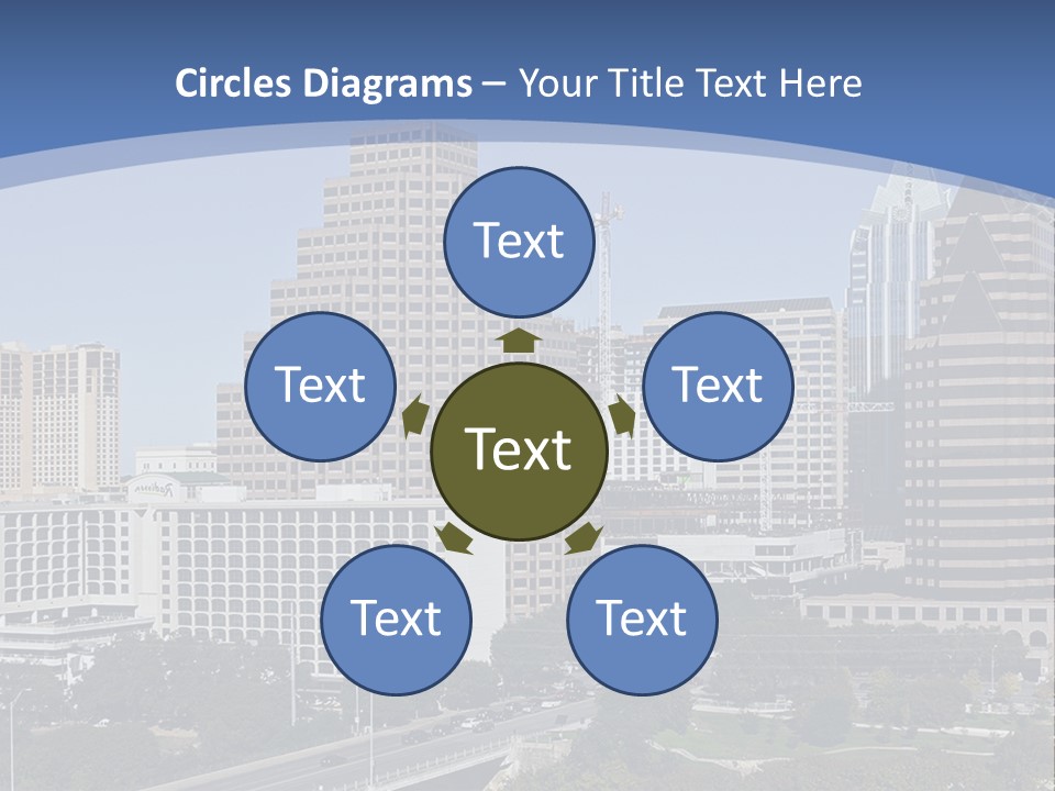 Blue Sky Dream Purchase PowerPoint Template