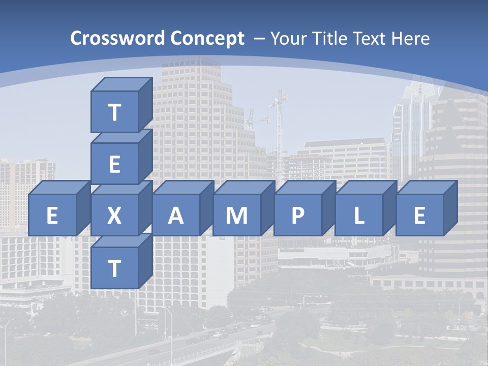 Blue Sky Dream Purchase PowerPoint Template