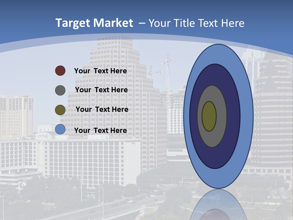 Blue Sky Dream Purchase PowerPoint Template